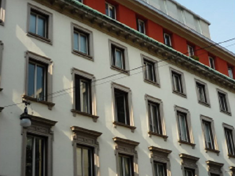 2004 - Ristrutturazione palazzo uffici per Generali assicurazioni - Piazzetta Bossi  Milano (MI)