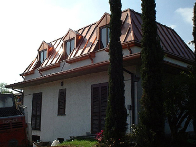 2002 - Recupero sottotetto di una villa - Concorezzo (MB)